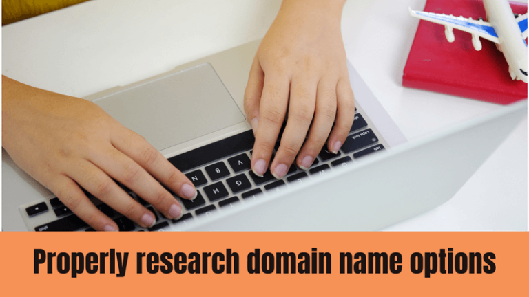 research domain name