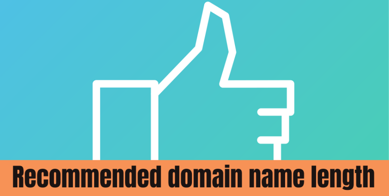 Recommended domain name length