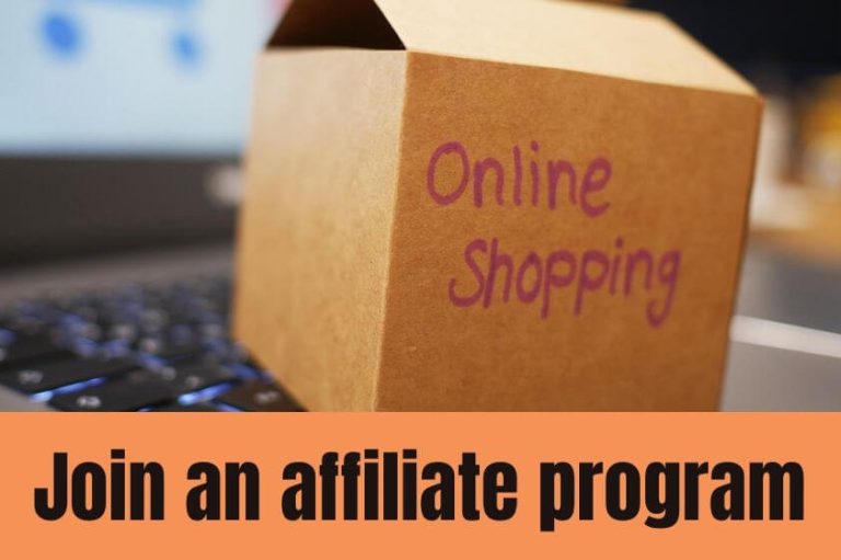 Join an affiliate program
