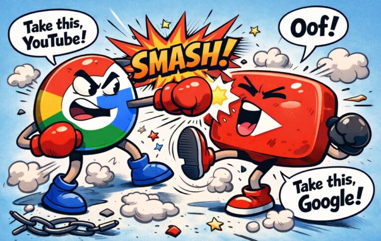 youtube vs google